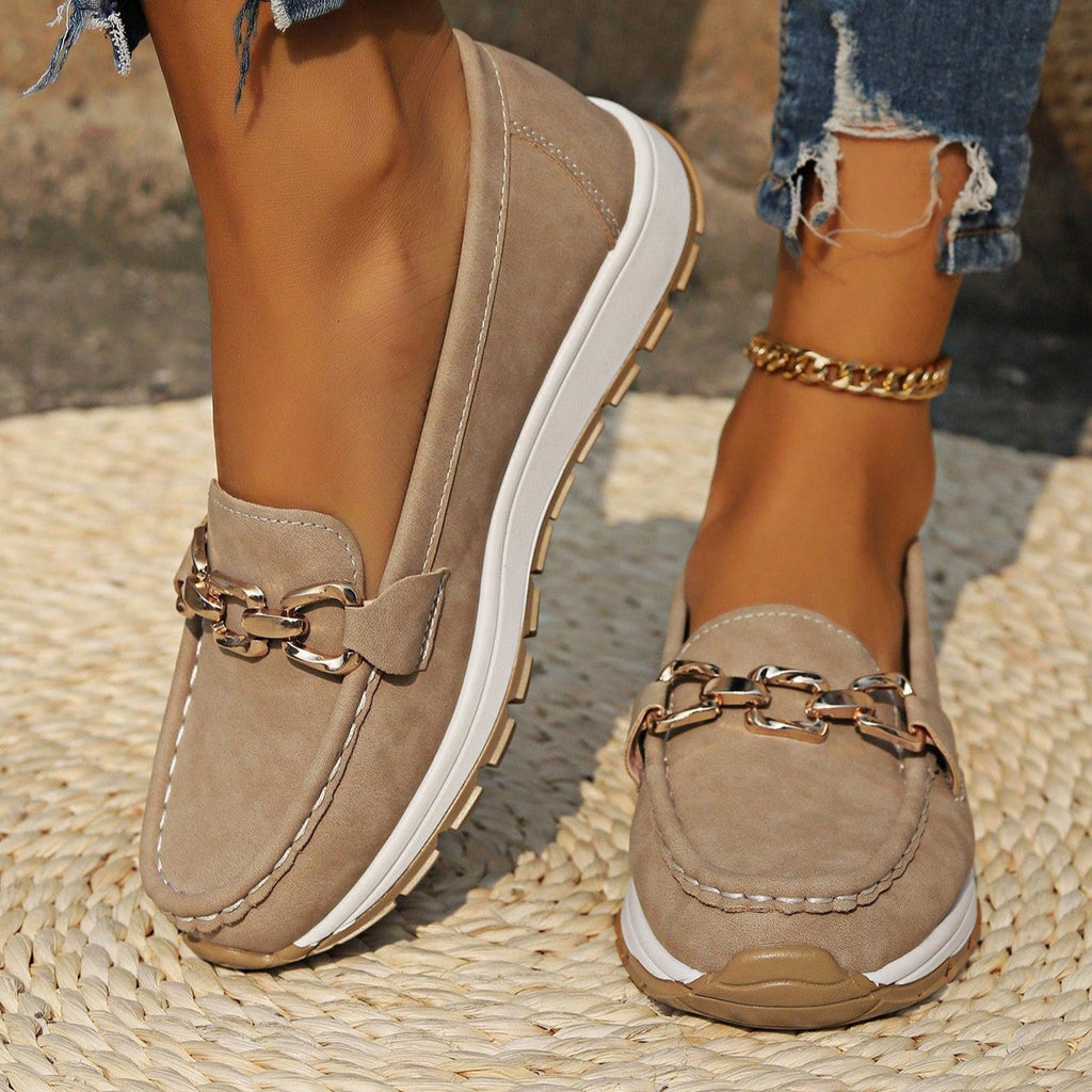 Chloe - Orthopedic Flat Buckle Loafers