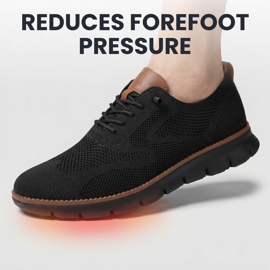 Ultra Comfy - Healthy and Supportive Walking Shoes (Black Sole Edition)