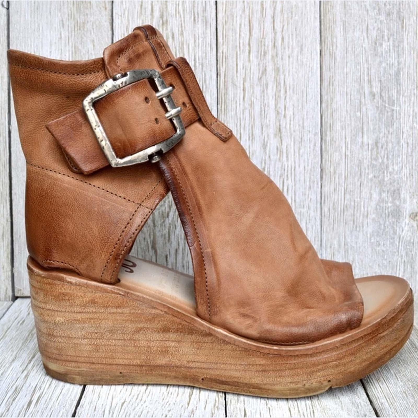 Jiana - Handmade Eco Leather Sandals