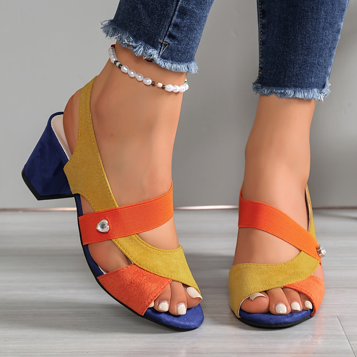 Adelaide - Orthopedic Comfort Block Heels