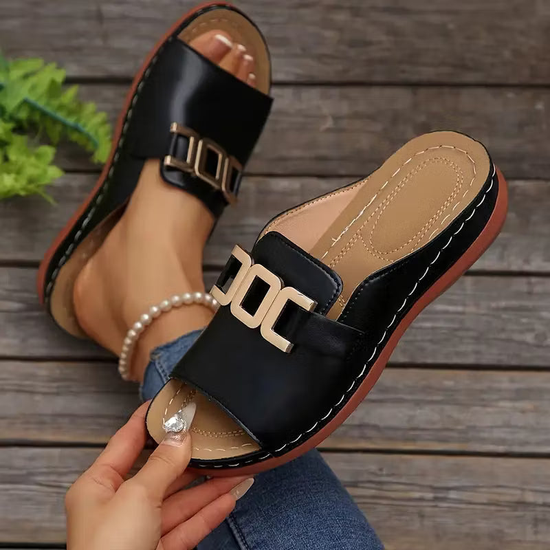 Marjorie – Orthopedic Wedge Comfort Sandals