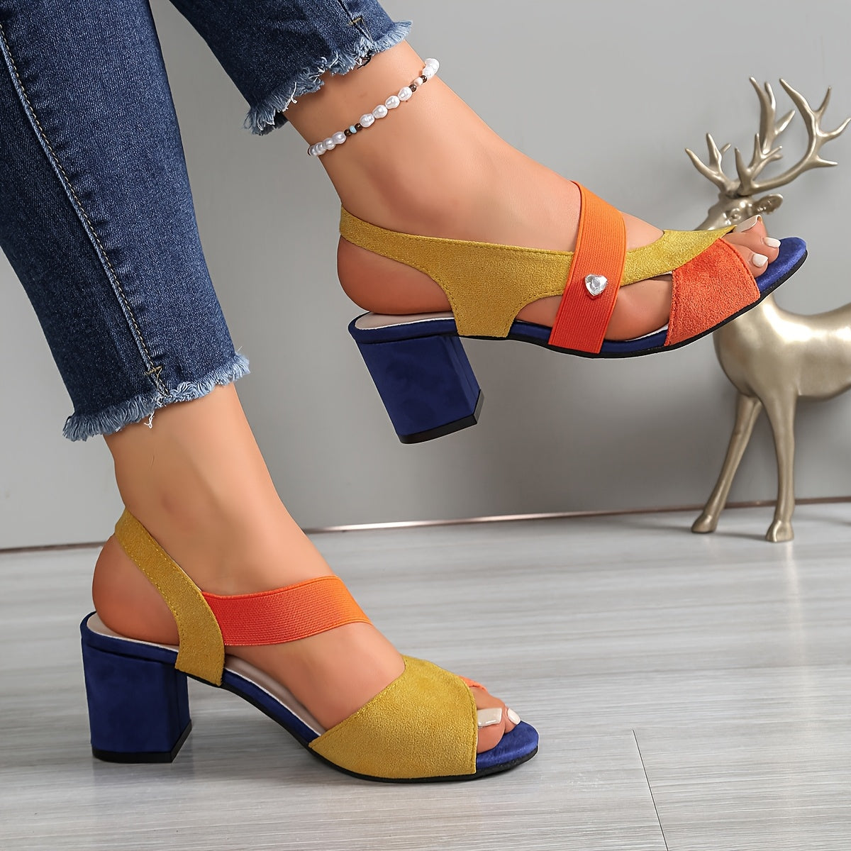 Adelaide - Orthopedic Comfort Block Heels