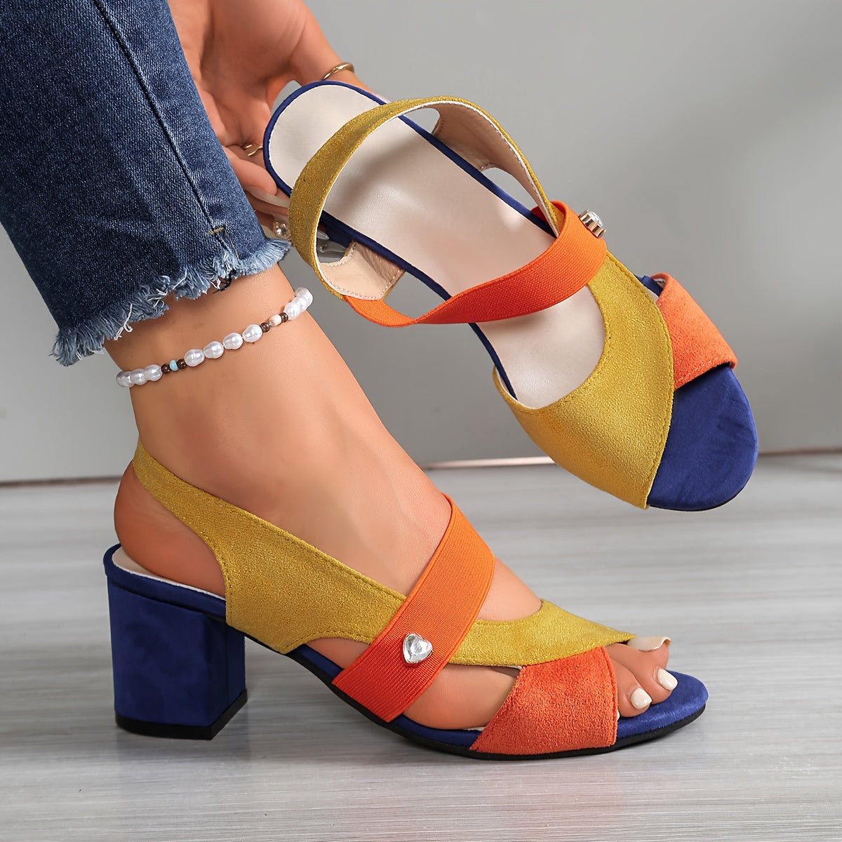 Adelaide - Orthopedic Comfort Block Heels