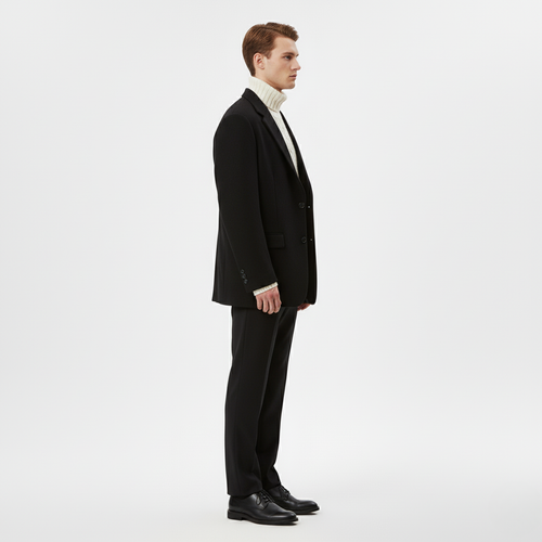 Blazer Jacket Classic Tailored Suit Coat