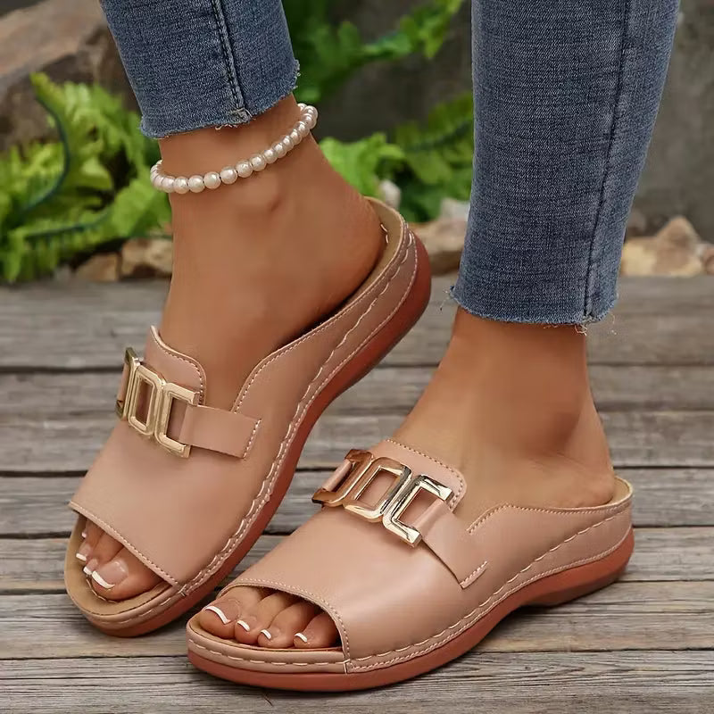 Marjorie – Orthopedic Wedge Comfort Sandals