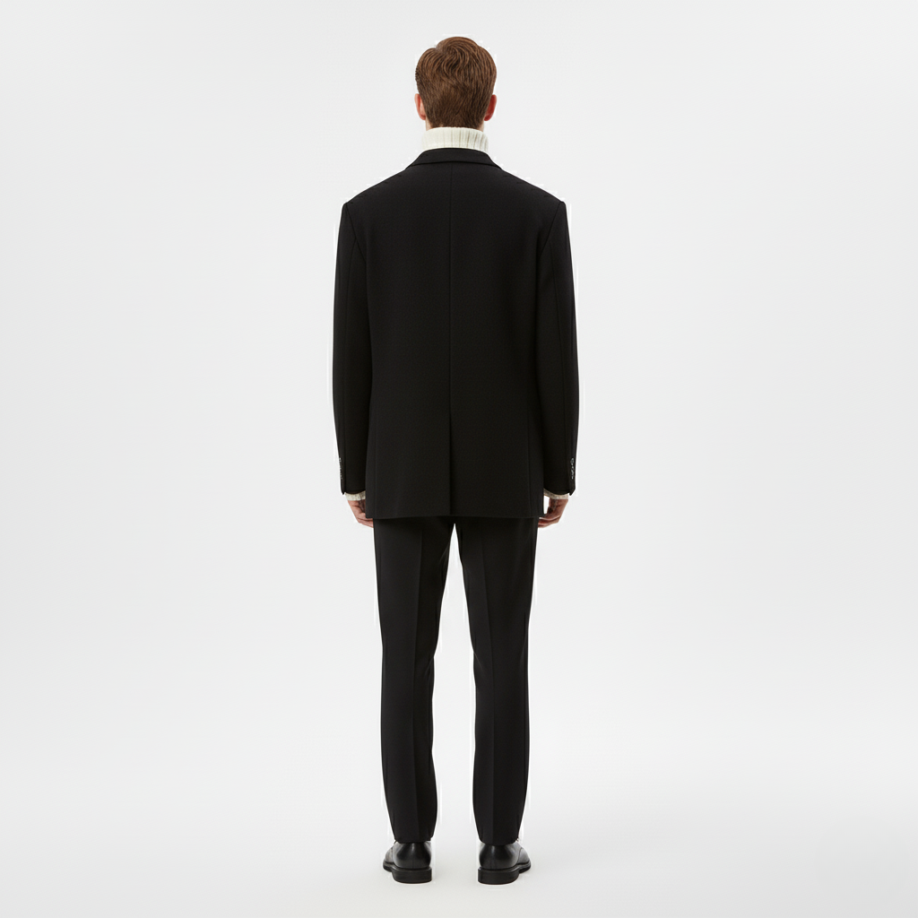 Blazer Jacket Classic Tailored Suit Coat