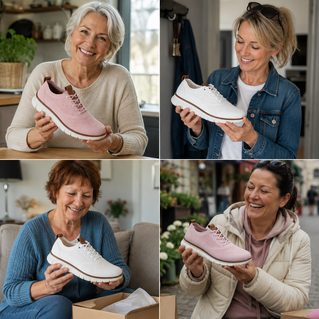 Lady Comfy - Healthy and Supportive Walking Shoes