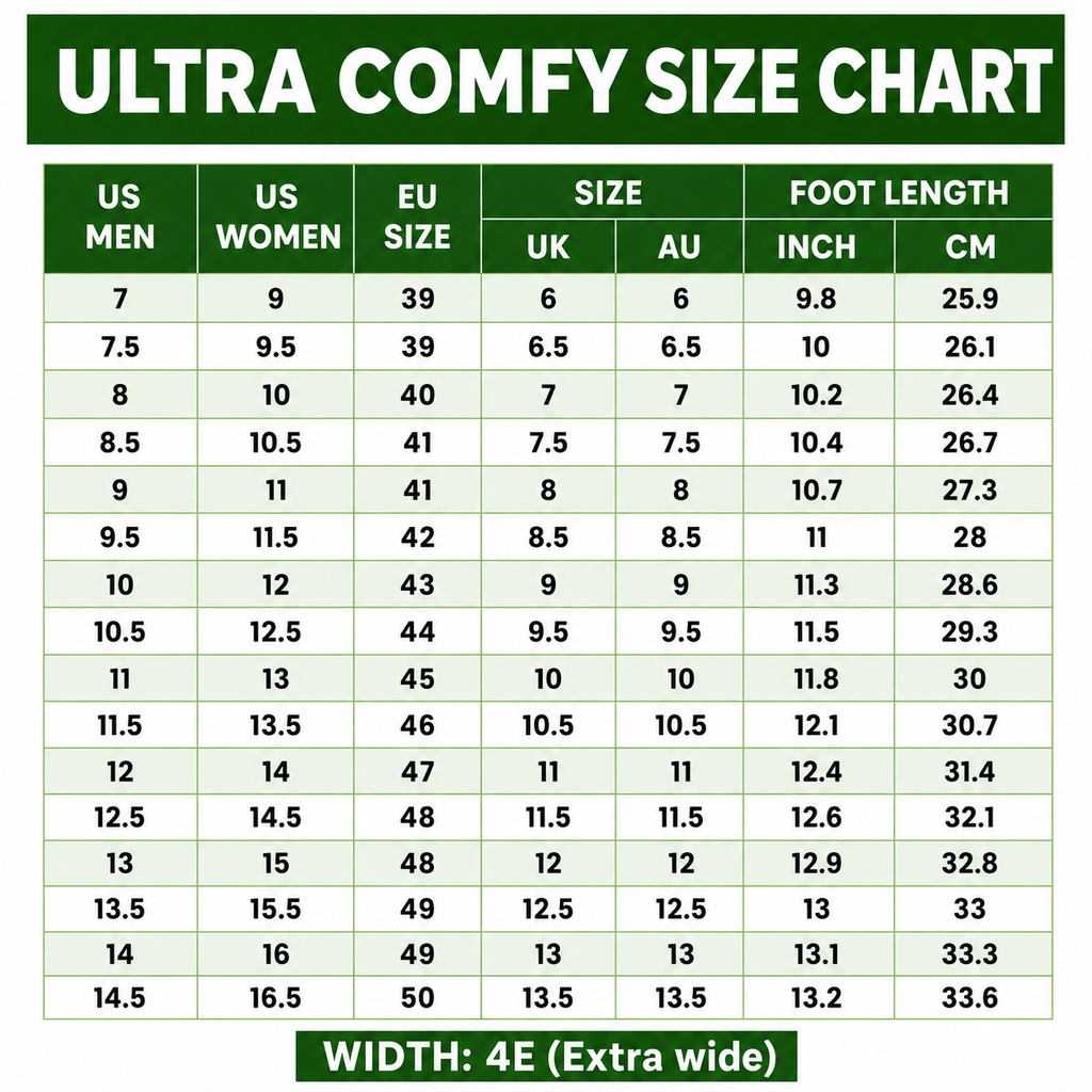 Ultra Comfy - Healthy and Supportive Walking Shoes