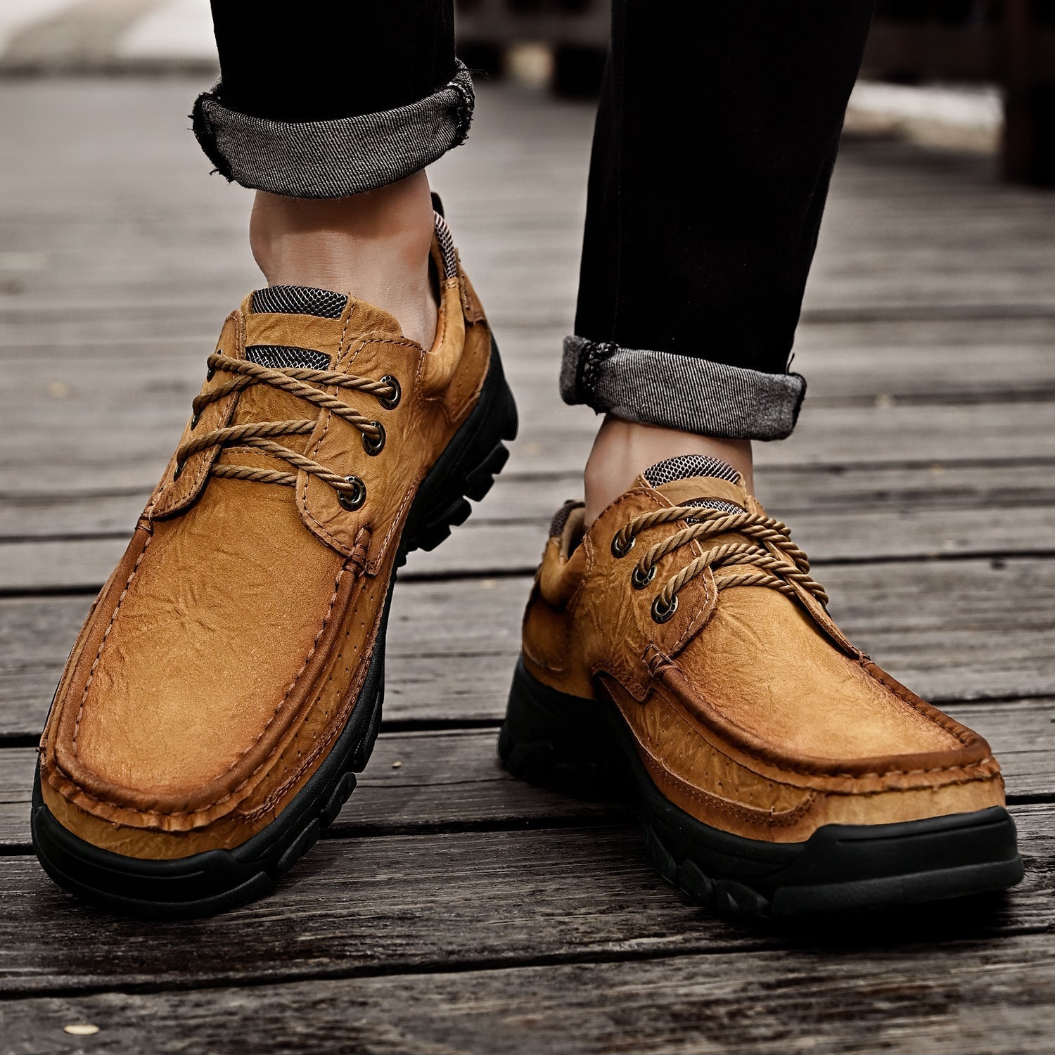 Mostelo With Laces - Transition boots with orthopedic and extremely comfortable sole