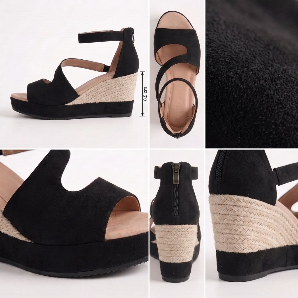 Samy - Espadrille Wedge Sandals
