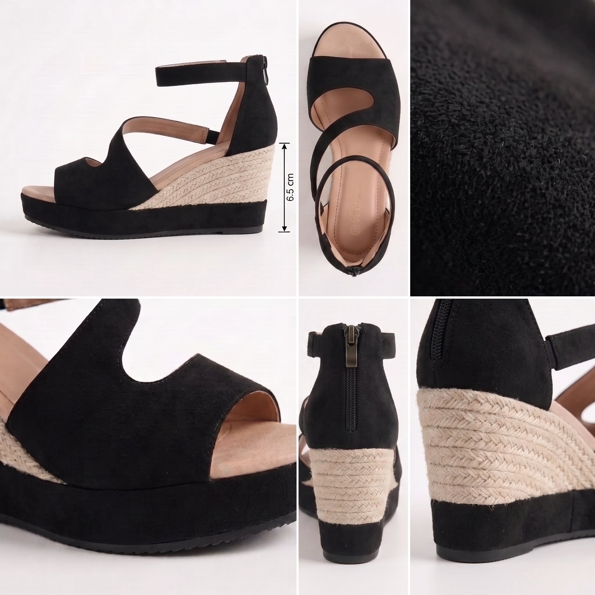 Samy - Espadrille Wedge Sandals