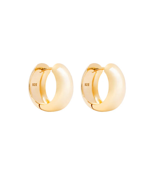 Bold hoop earrings