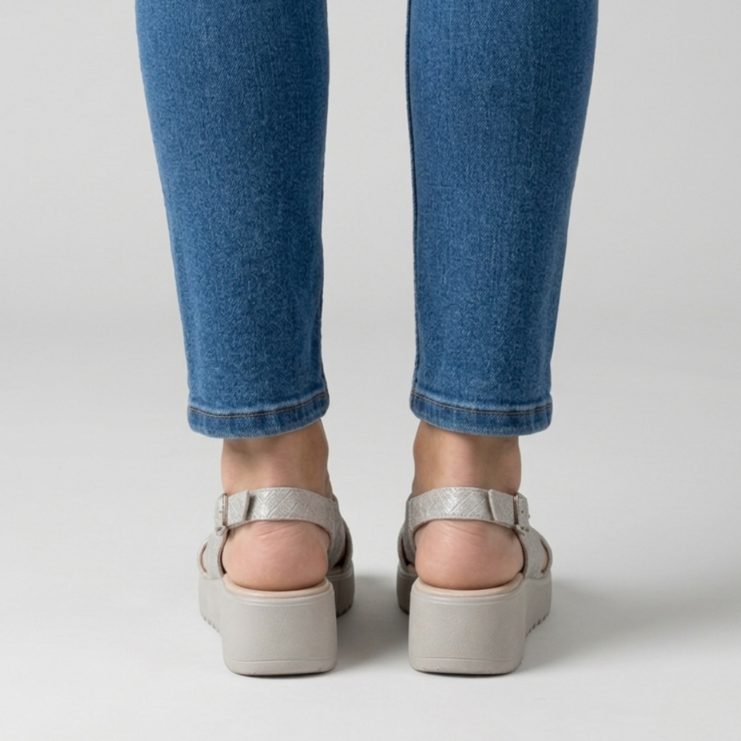 Jasmin - Cushioned Platform Sandals