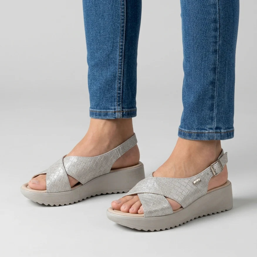 Jasmin - Cushioned Platform Sandals
