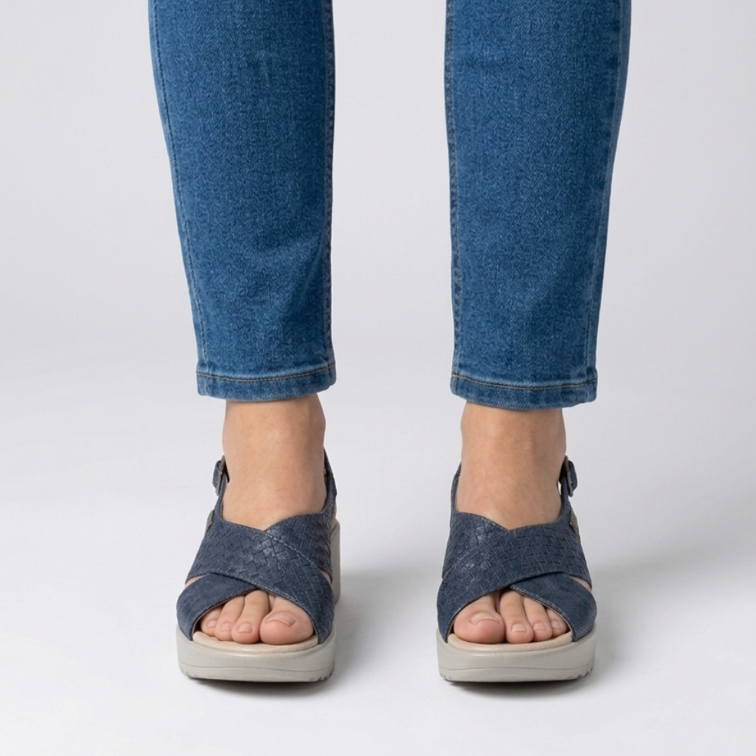 Jasmin - Cushioned Platform Sandals