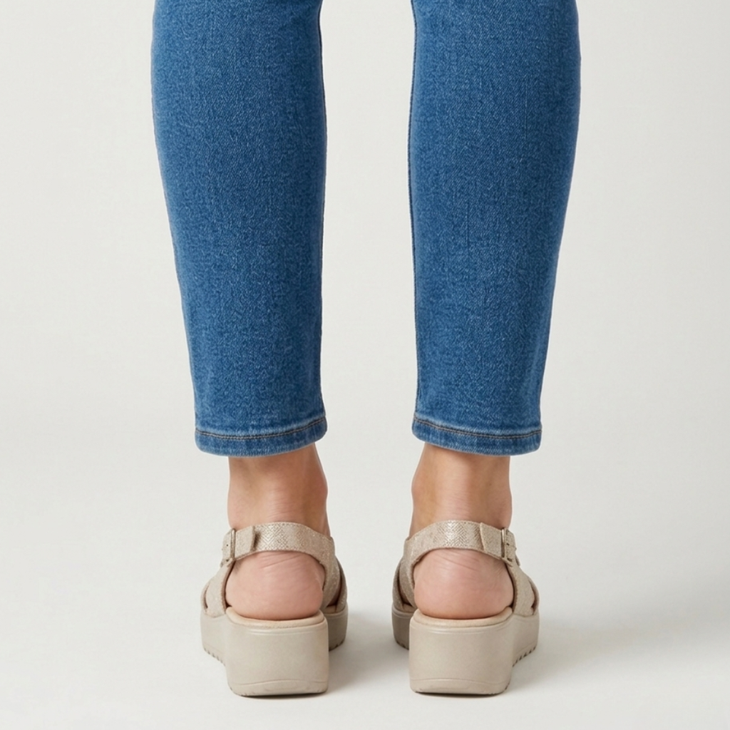 Jasmin - Cushioned Platform Sandals