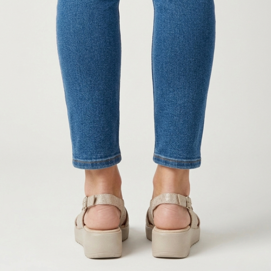 Jasmin - Cushioned Platform Sandals