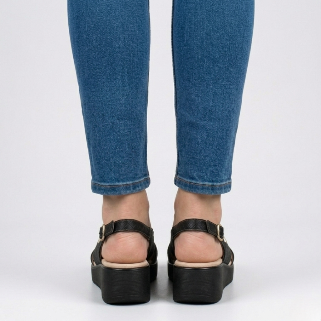 Jasmin - Cushioned Platform Sandals