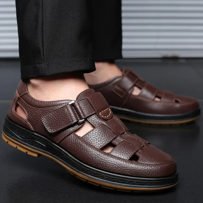 Norman - Leather Comfort Sandals