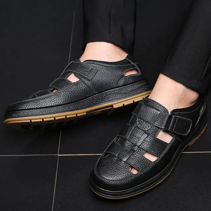 Norman - Leather Comfort Sandals