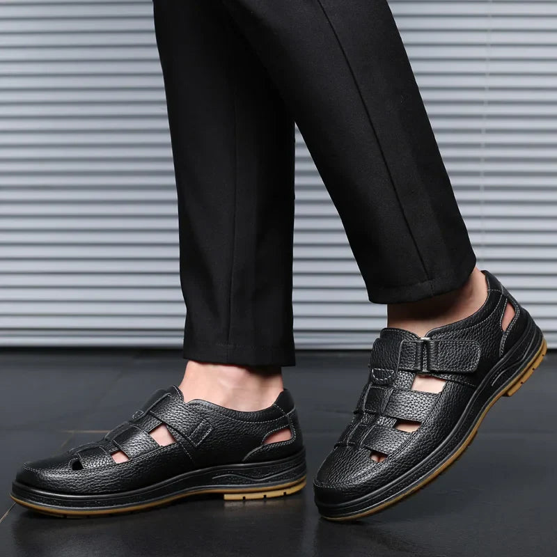 Norman - Leather Comfort Sandals