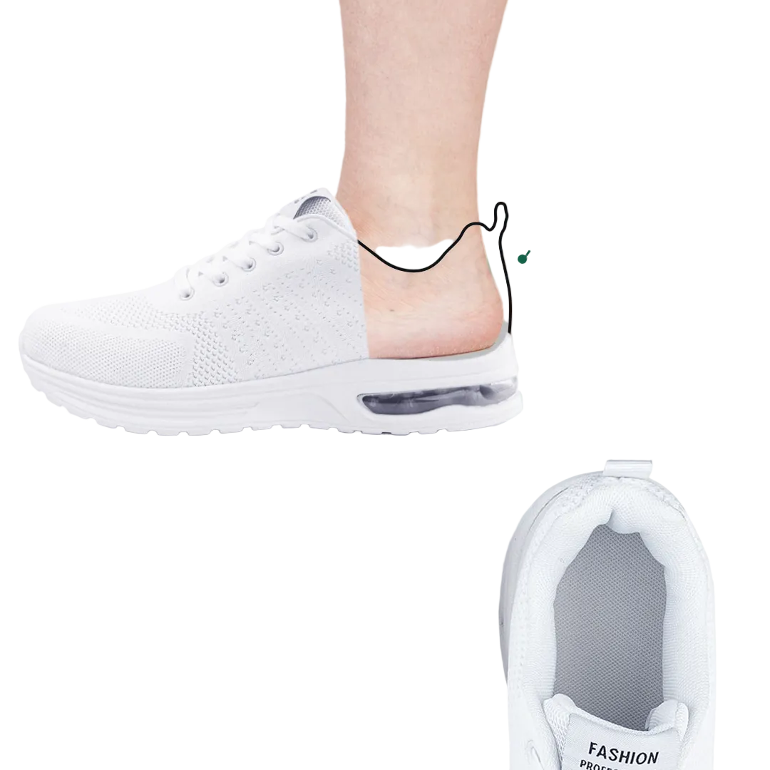 Ella – Orthopedic Shoes in All White