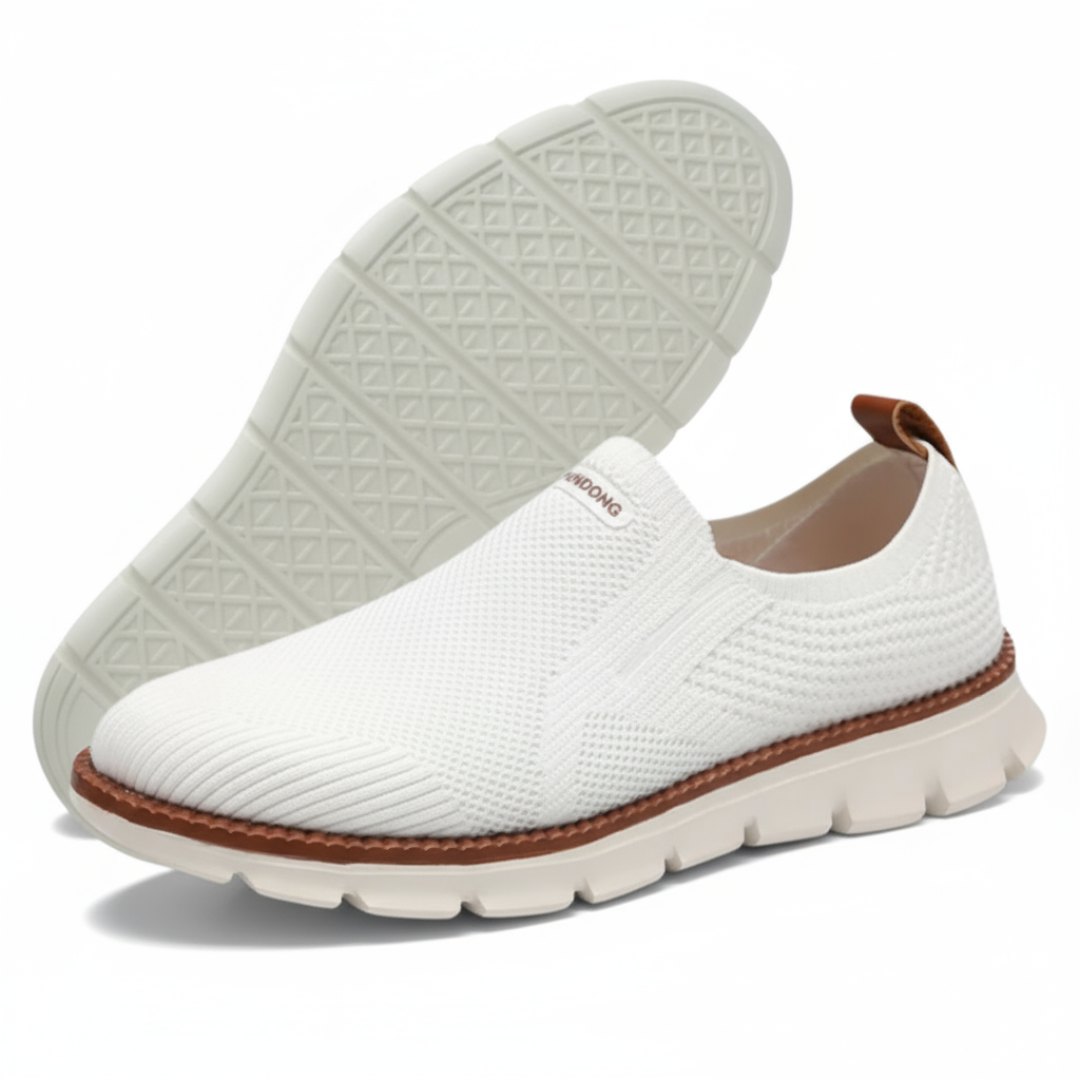 Knit Slip-On Comfort Loafers