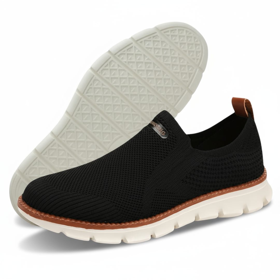 Knit Slip-On Comfort Loafers