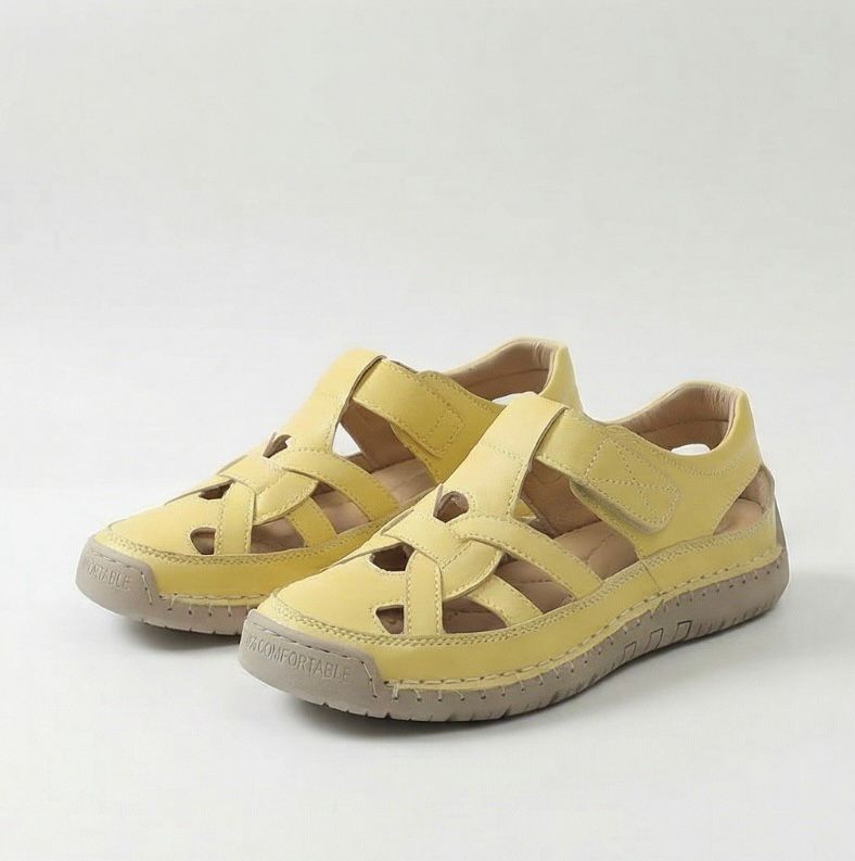 Velcro Rounded-Toe Summer Sandals