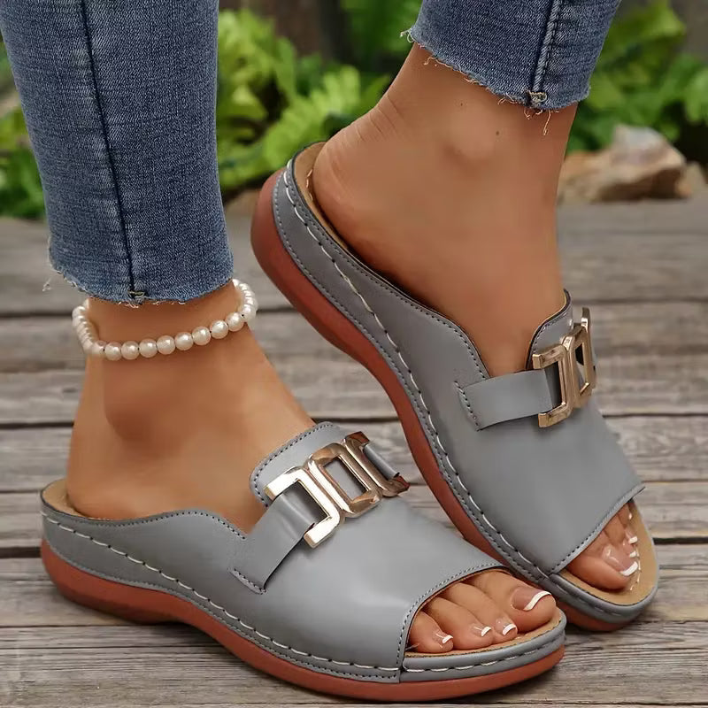 Marjorie – Orthopedic Wedge Comfort Sandals