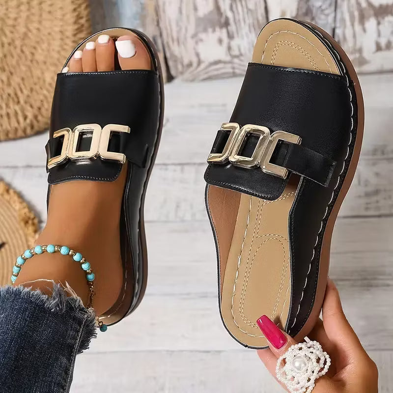 Marjorie – Orthopedic Wedge Comfort Sandals