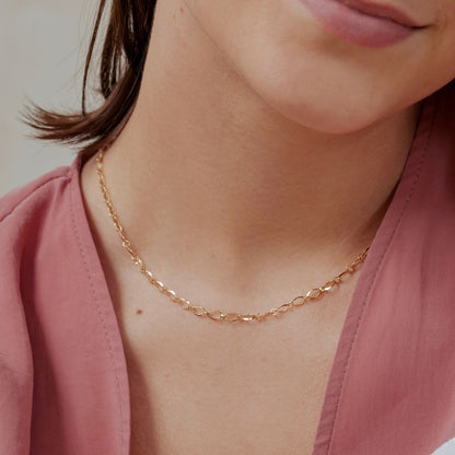 Twist Link Necklace