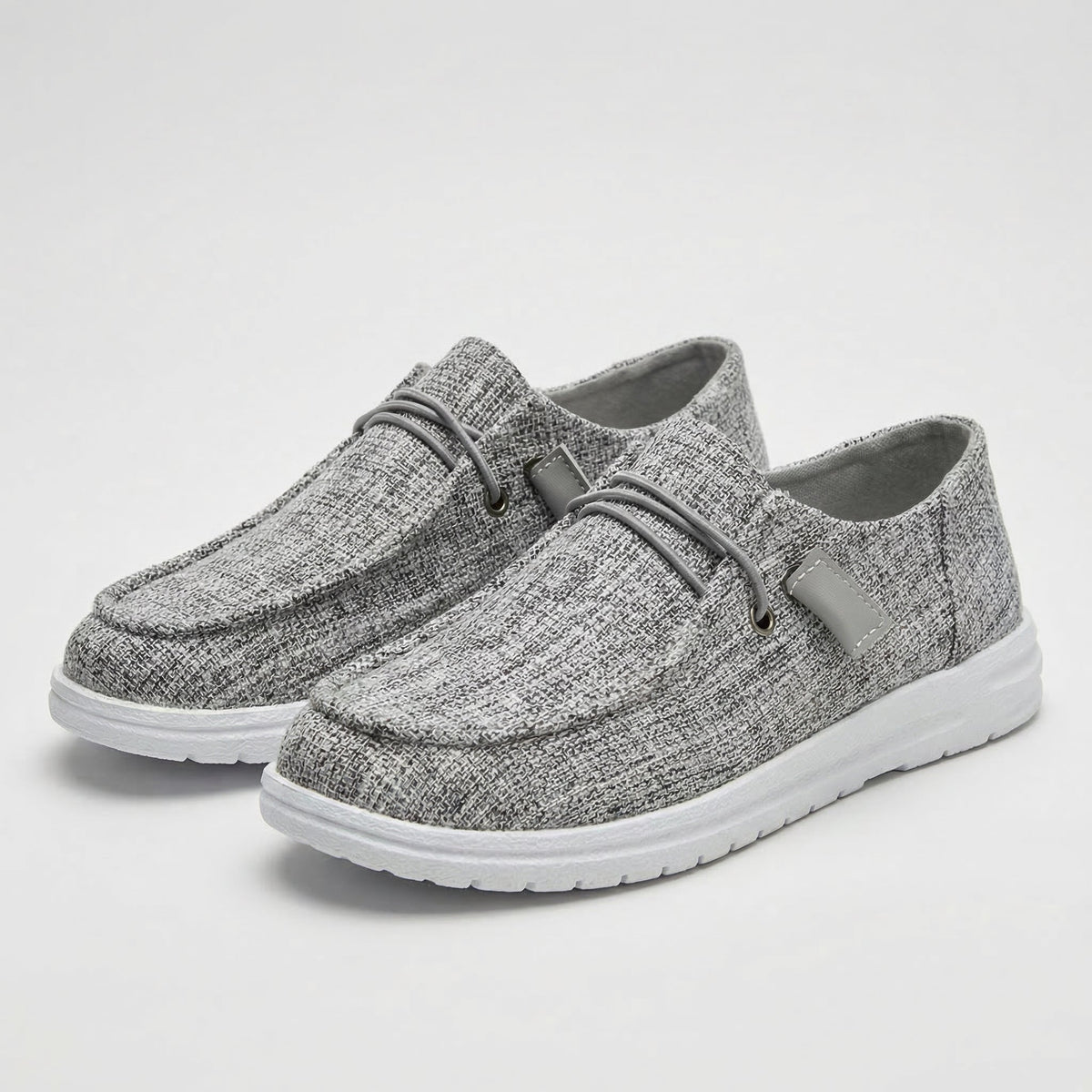 Round-Toe Everyday Slip-On Sneakers