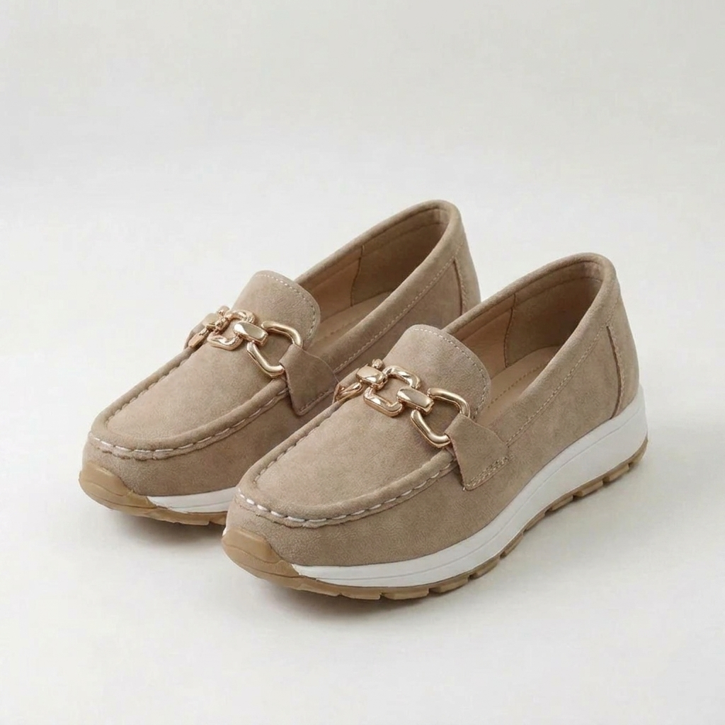 Chloe - Orthopedic Flat Buckle Loafers
