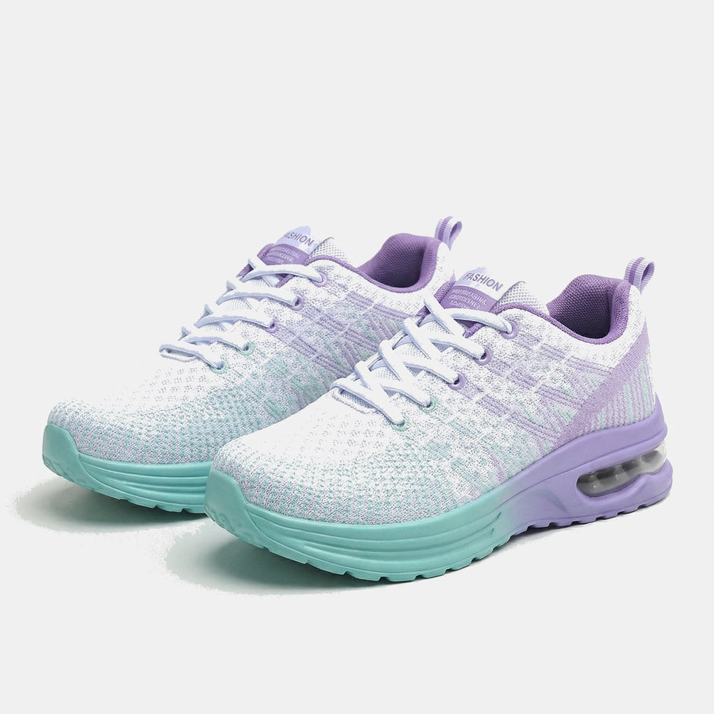 Chloe – Orthopedic Shoes in Violet & Turquoise