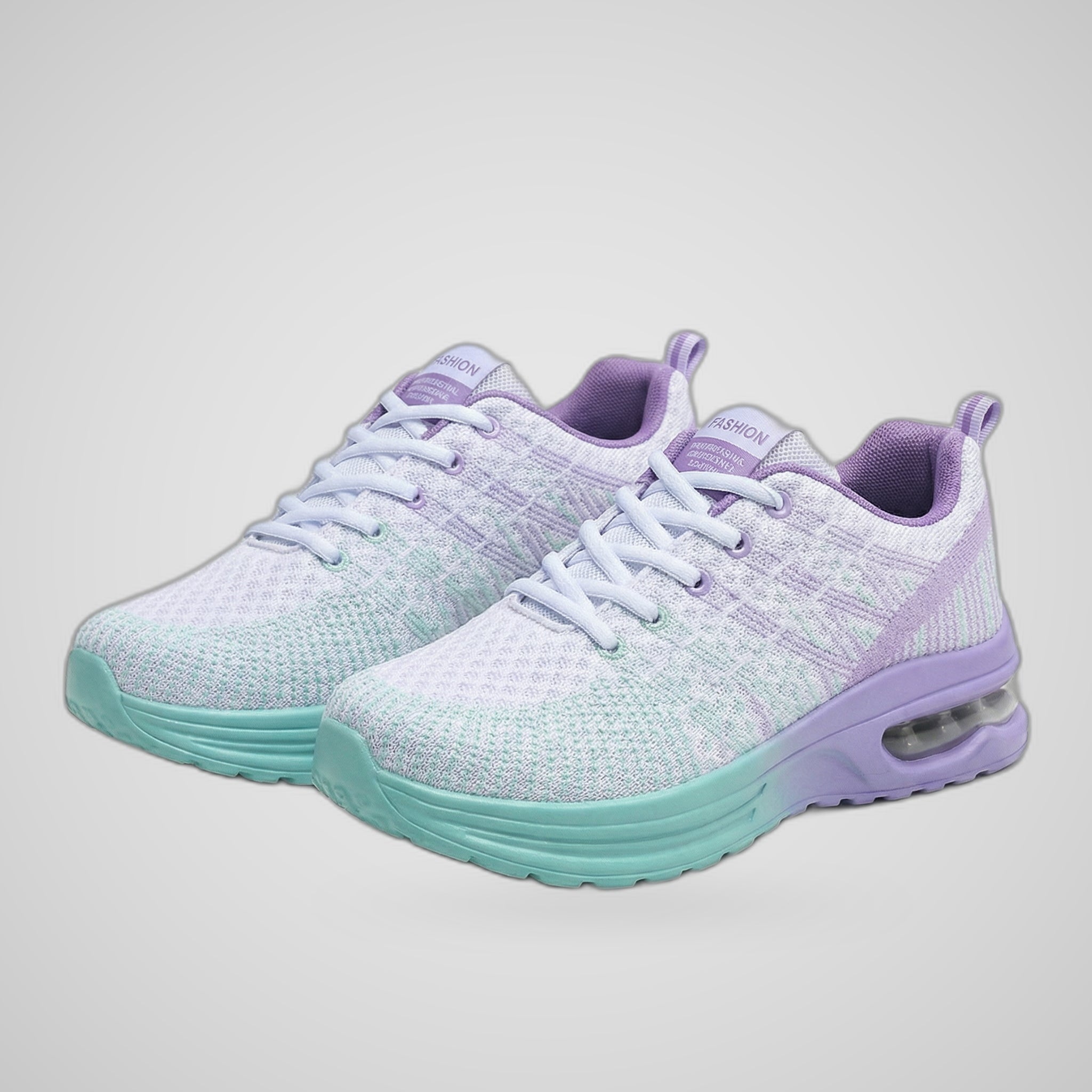 Chloe – Orthopedic Shoes in Violet & Turquoise