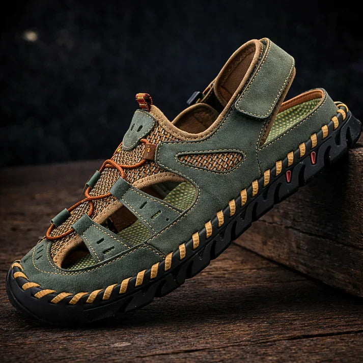 Samanta - Handwoven Leather Outdoor Sandals