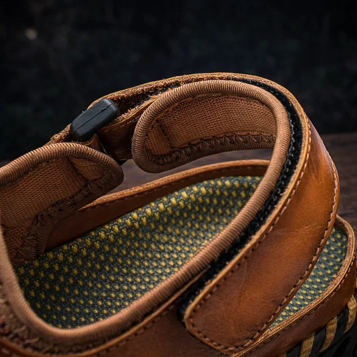 Samanta - Handwoven Leather Outdoor Sandals