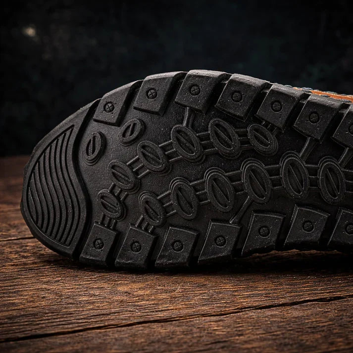 Samanta - Handwoven Leather Outdoor Sandals