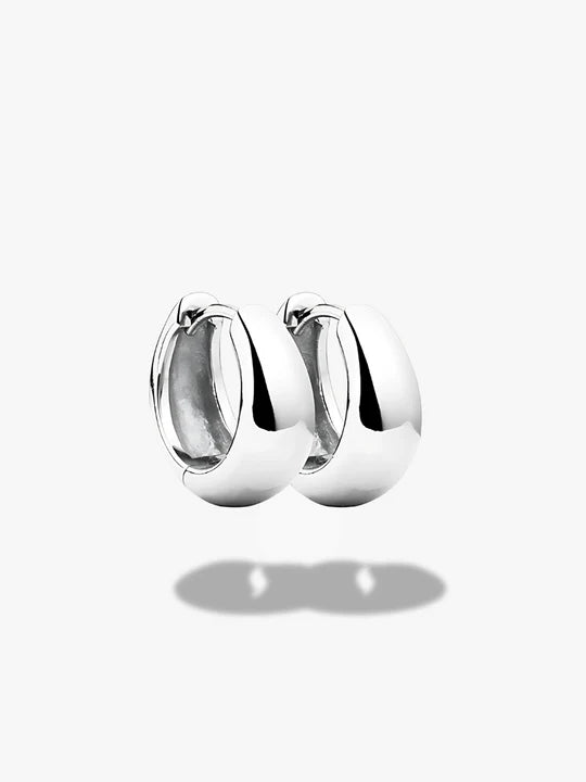 Timeless wide earrings