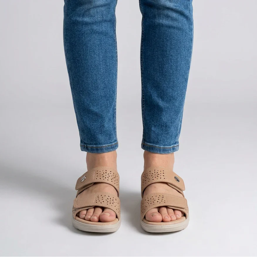 Tricia - Cushioned Orthopedic Comfort Slides