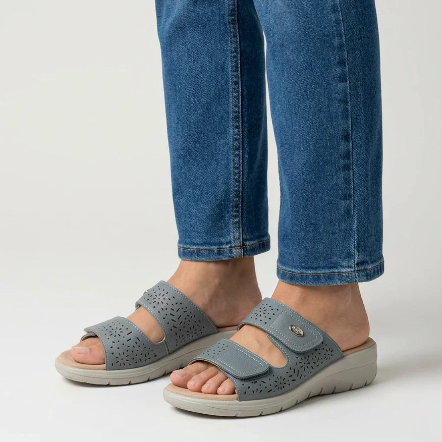 Tricia - Cushioned Orthopedic Comfort Slides
