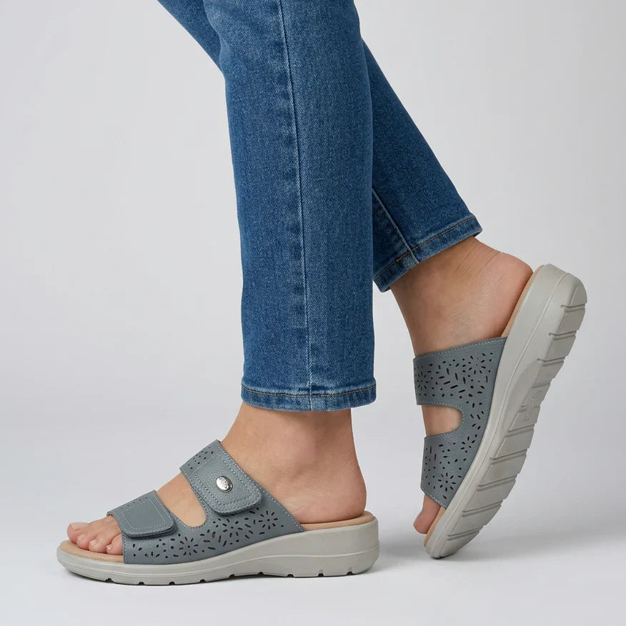 Tricia - Cushioned Orthopedic Comfort Slides