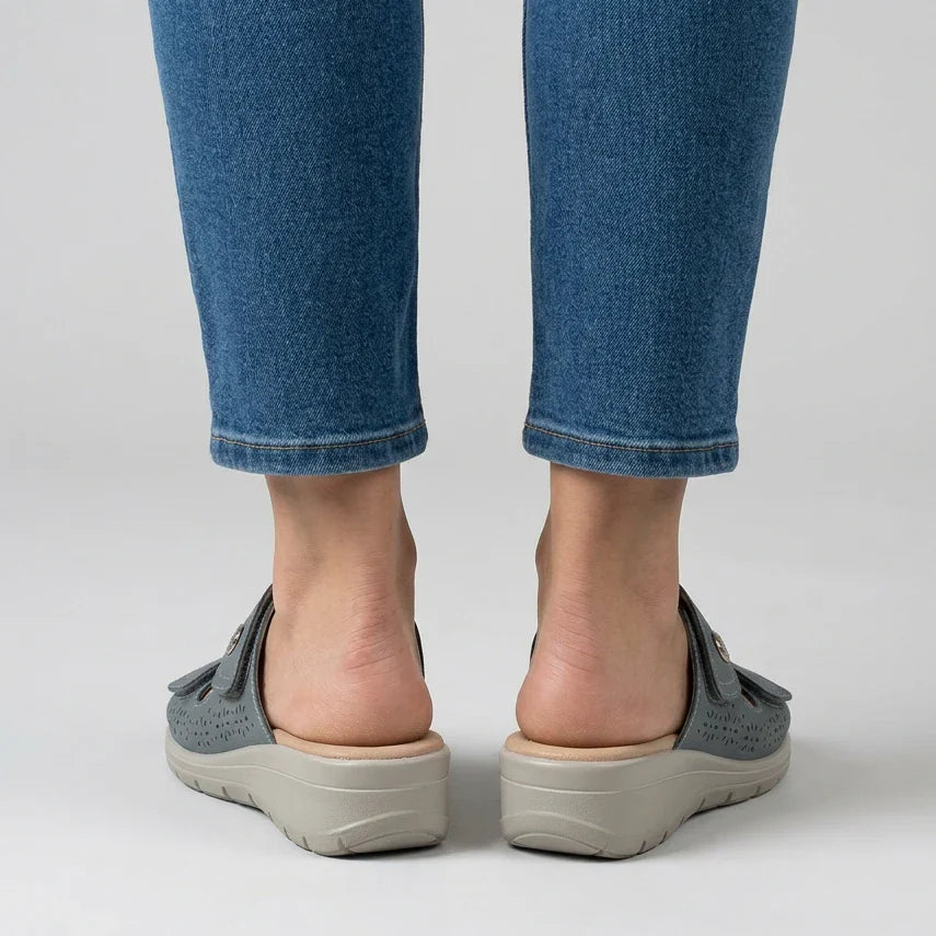 Tricia - Cushioned Orthopedic Comfort Slides