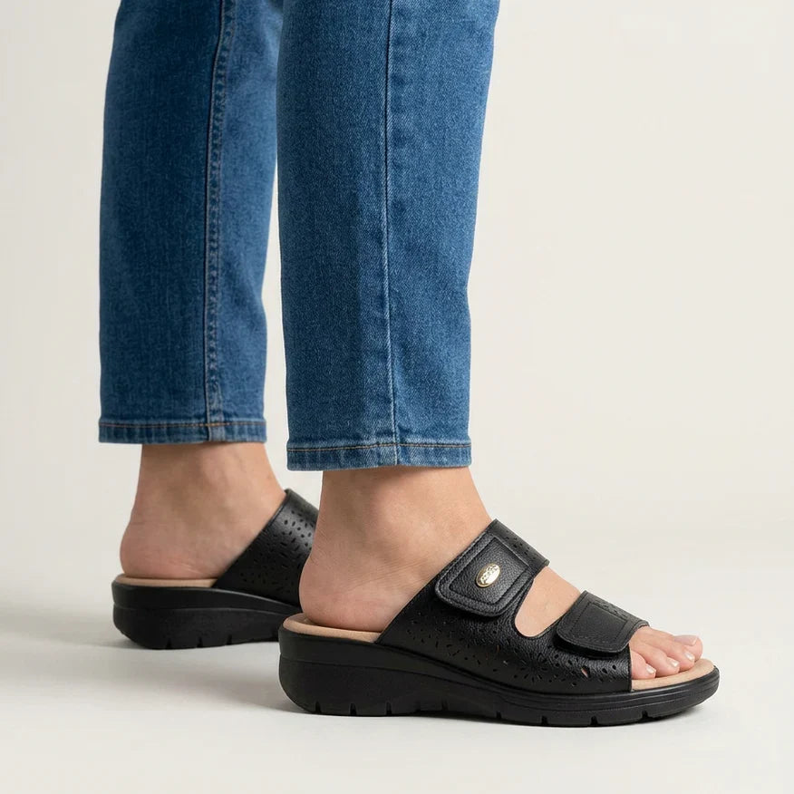 Tricia - Cushioned Orthopedic Comfort Slides