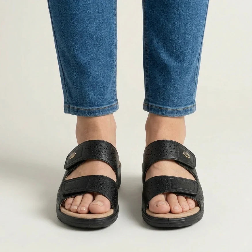 Tricia - Cushioned Orthopedic Comfort Slides