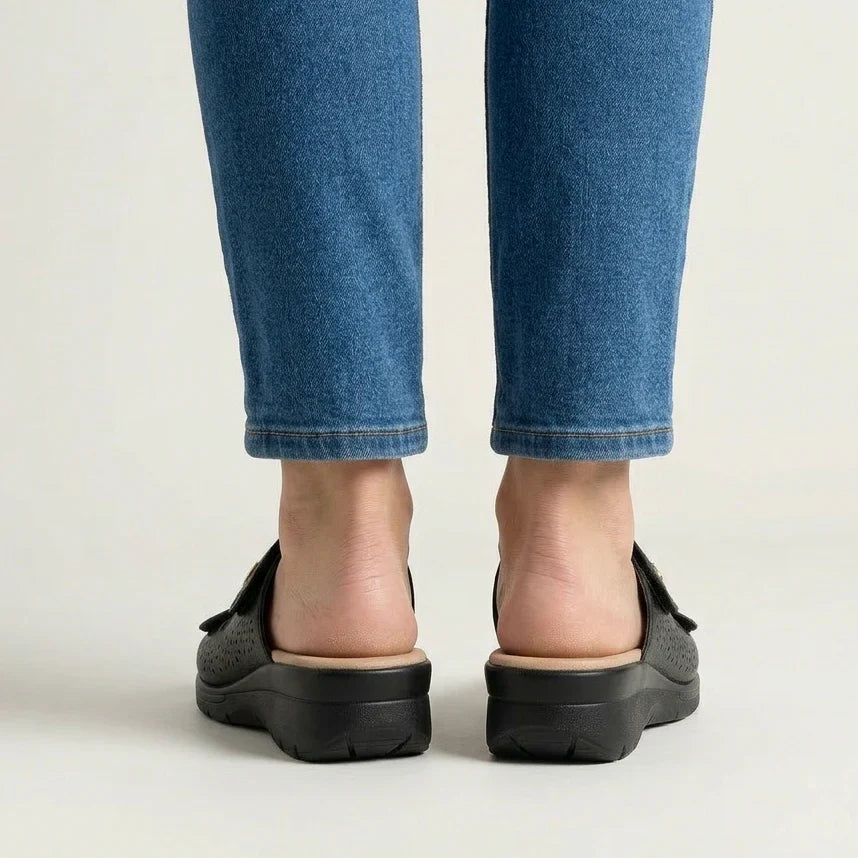 Tricia - Cushioned Orthopedic Comfort Slides